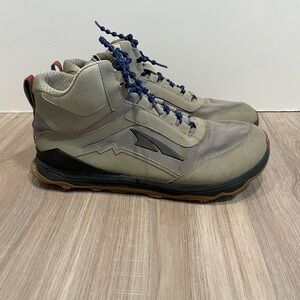 Altra Lone Peak Hiker Trail Shoes sneaker Men Size 11.5 Green AL0A4VQF017